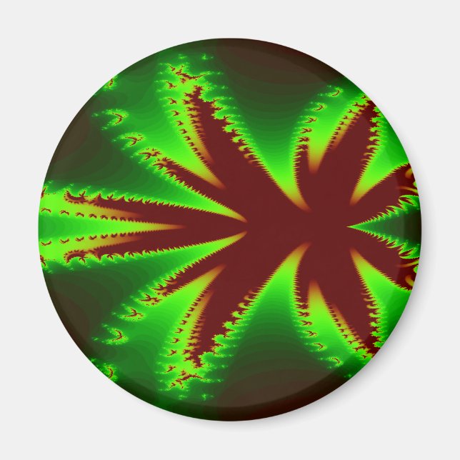 Dragonfly in flames Magnet (Devant)