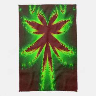 Dragonfly in Flames Serviette de cuisine