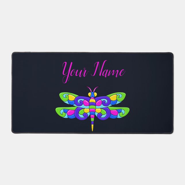 Dragonfly minimaliste Neon Bold Vibrant (Recto)