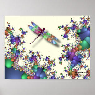 Dragonfly Poster (Mardigras)