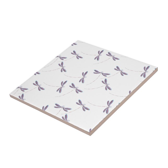 Dragonlies en vol carreaux céramiques (Côté)