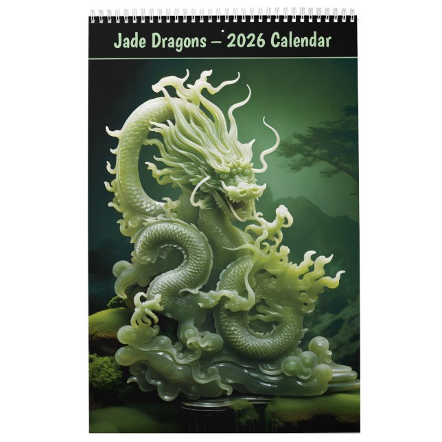 Dragons de Jade – Calendrier 2026 (Protection)