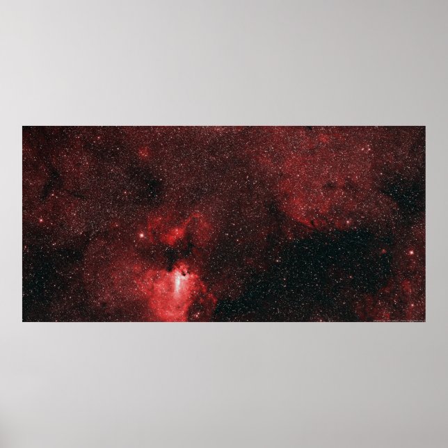 Dragon's Lair - M17 Nebula Poster (Devant)