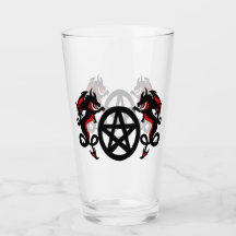 Dragons Noirs Et Verre Pentacles
