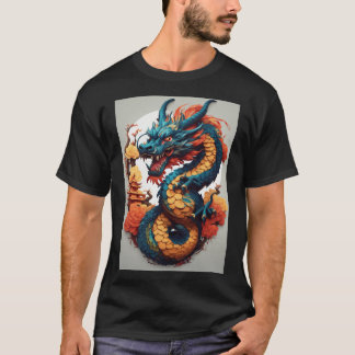 Dragon's Rainbow Lair : Whimsical T-shirt Designs
