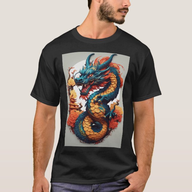 Dragon's Rainbow Lair : Whimsical T-shirt Designs (Devant)