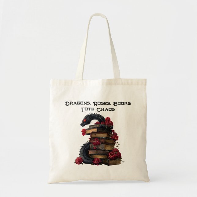 Dragons Rose Books Sac fourre-tout (Devant)
