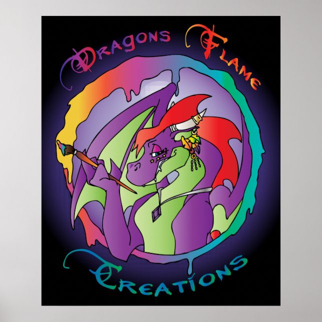 DragonsFlame Poster (Devant)