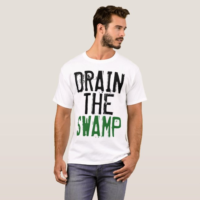 DRAIN LES T-shirts SWAMP (Devant entier)