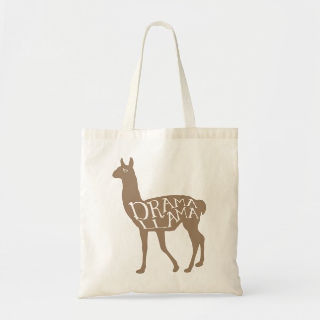 Drama Llama Tote Bag (Devant)