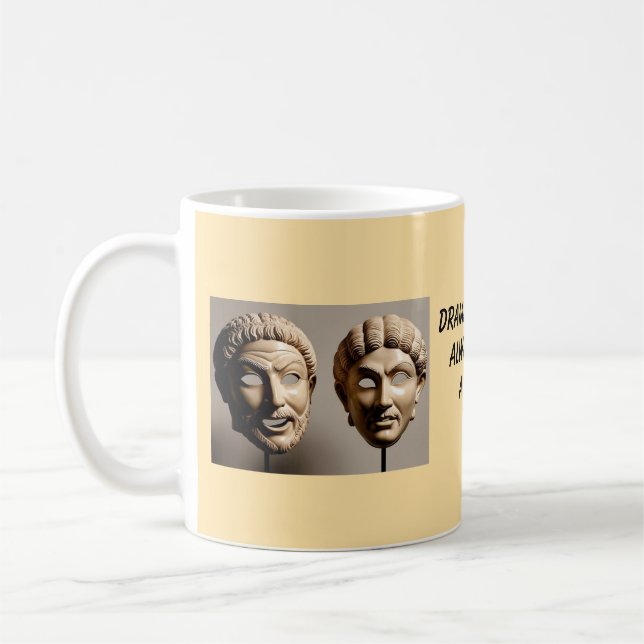 Drama Teacher's fun mug (Gauche)