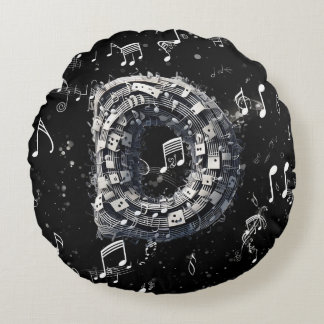 Dramatique Black Musical Papa Coussin rond de coto