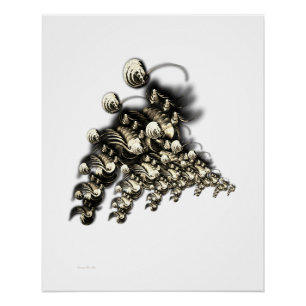 "Dramatique Requiem", Affiche Glossy