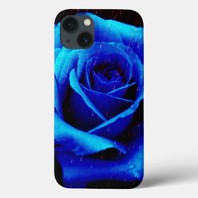Drame Du coque ipad Rose Bleu (Verso)