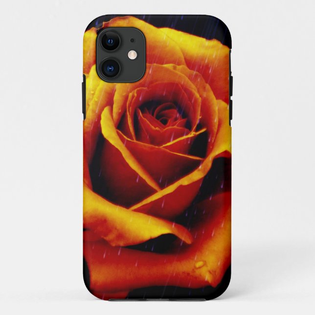 Drame Du Coque Orange Rose iPhone 5 (Dos)