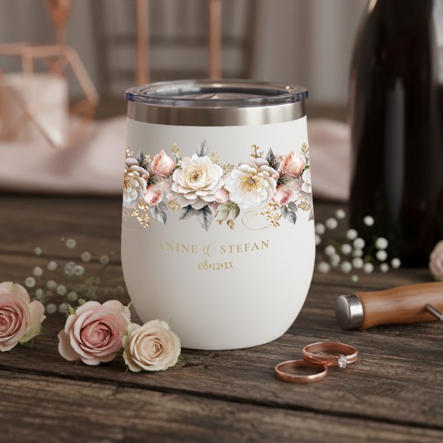 Drame Floral Mariage Charbon ID1022 (Créateur téléchargé)