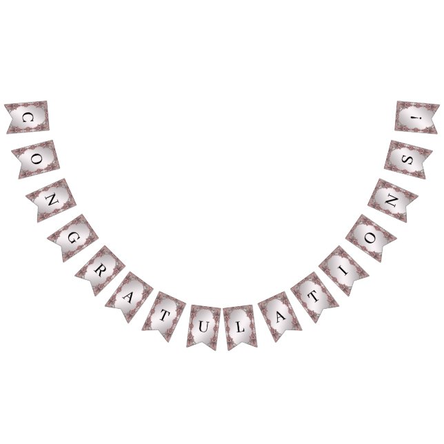 Drapeau à soute ornementale rose (Tout)