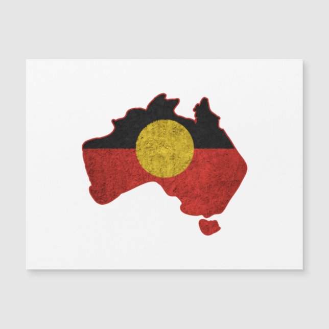 Drapeau aborigène en détresse  (Devant)