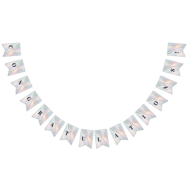 Drapeau Abstrait Iridescente moderne (Tout)