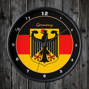 Drapeau allemand, Aigle & Allemagne mode / horloge