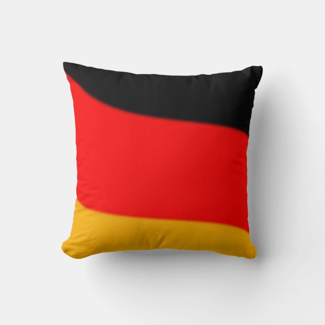 Drapeau allemand Coussin américain MoJo (Recto)