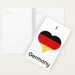 Drapeau allemand I Heart Allemagne