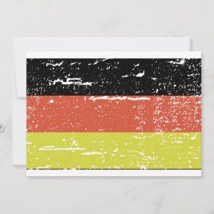 Drapeau allemand vintage
