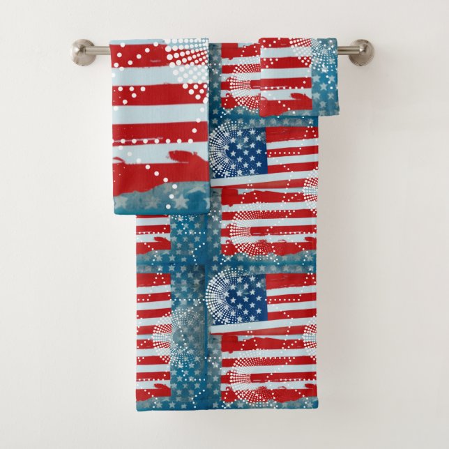 Drapeau américain (En situation)