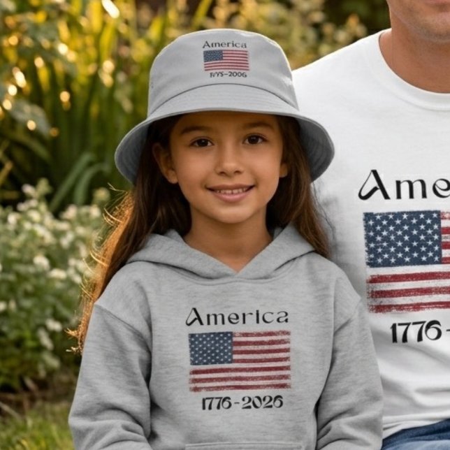 Drapeau Américain 1776 à 2026 États-Unis 250 ans A (Créateur téléchargé)