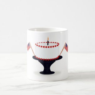 Drapeau américain 4 juillet Patriotic Holiday Mug