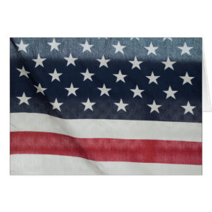 Drapeau américain à la foire du comté de Sussex