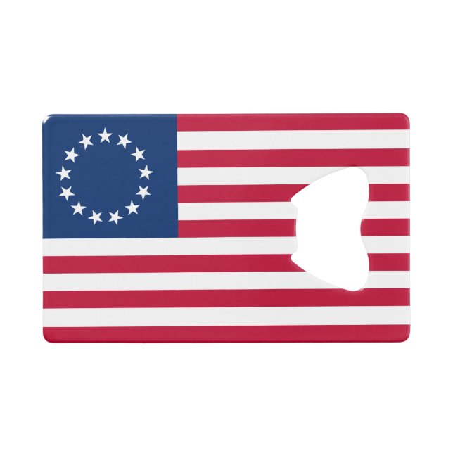 Drapeau américain Betsy Ross (Devant (Horizontal))