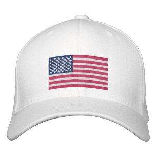 Drapeau américain Casquette brodé
