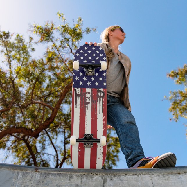 Drapeau Américain Cool Aide Skateboard ! (Extérieur 1)