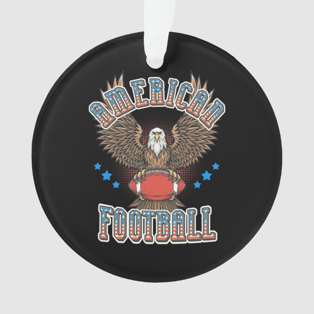 Drapeau américain de football (devant)