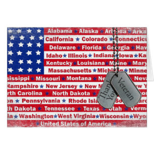 Drapeau américain de la fête des vétérans