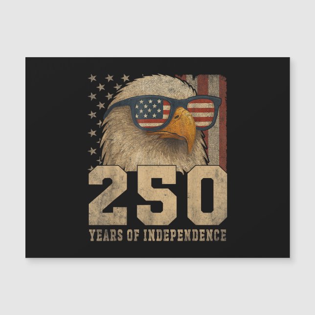 Drapeau américain de l'aigle vintage du 4 juillet  (Devant)