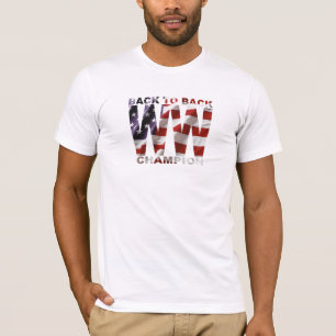 Drapeau américain de nouveau au T-shirt arrière