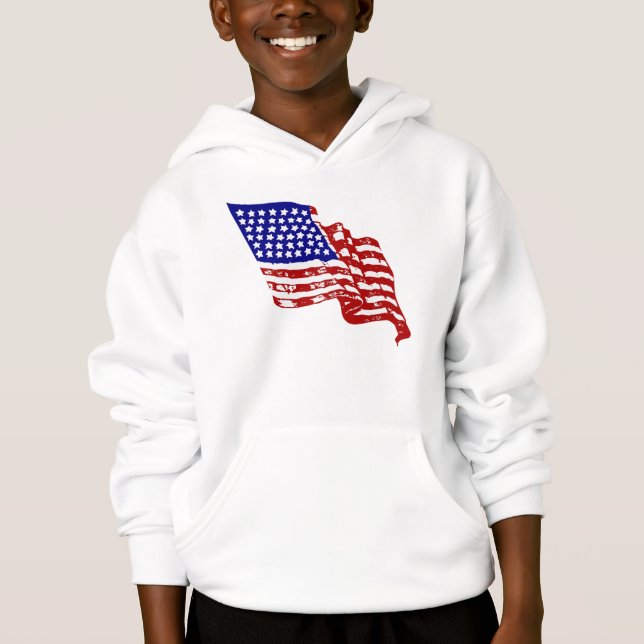 Drapeau américain, Drapeau américain (Devant)