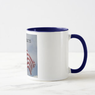 Drapeau américain, ETATS-UNIS, tasse