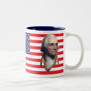 Drapeau américain George Washington Mug