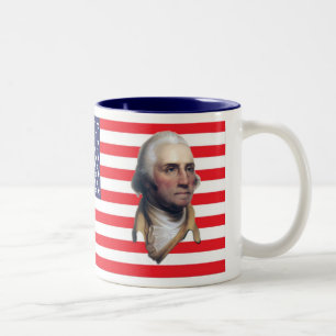 Drapeau américain George Washington Mugs