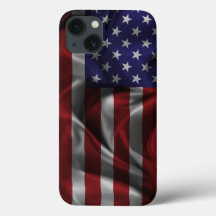 Drapeau américain iPhone 13 Coque