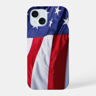 drapeau américain iPhone 15 coque