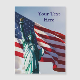 Drapeau américain Lady Liberty