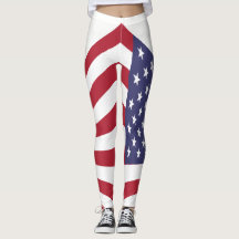 Drapeau américain Leggings