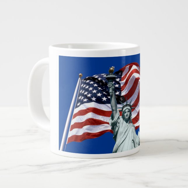 Drapeau américain Liberty Mug (Devant gauche)