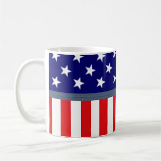Drapeau américain Mug