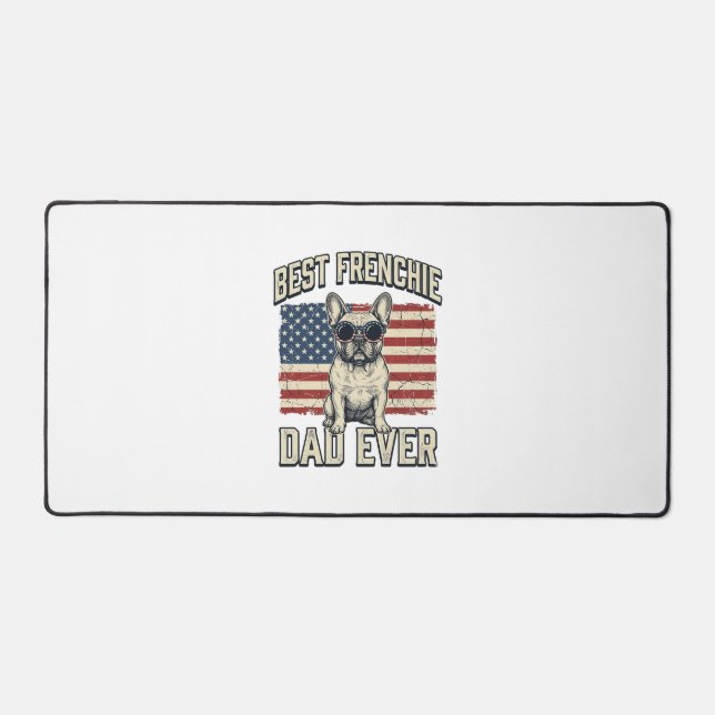 Drapeau américain Papa Frenchie vintage (Recto)
