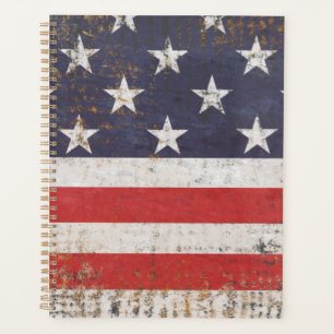 Drapeau américain Patriotique Grunge